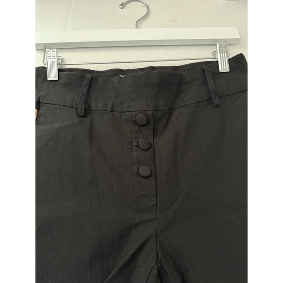 Jules & Leopold Sz M Black Pull On Pants Rayon Blend Stretch Style CHU25107 EUC - Picture 4 of 12